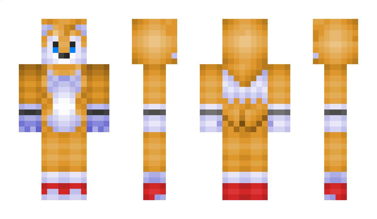 MilesTFox Minecraft Skin