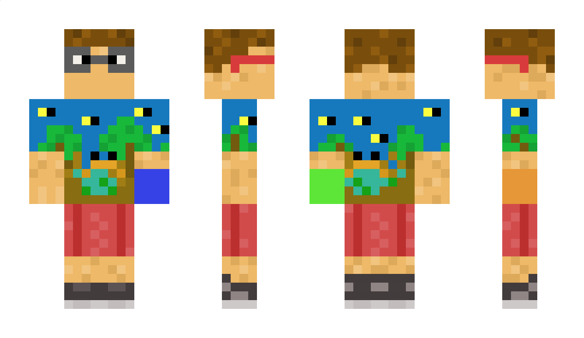 ScrambledMC Minecraft Skin