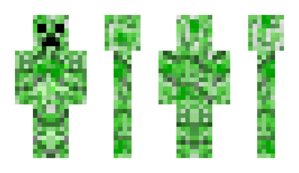 inconsistent Minecraft Skin