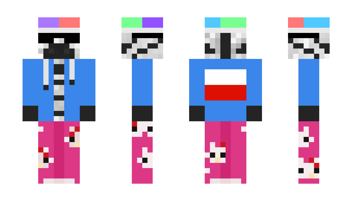 ZebraOnNokia Minecraft Skin