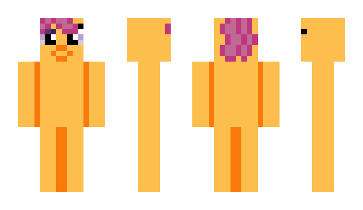 Scootaloo Minecraft Skin