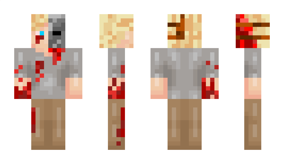 Herobrine262 Minecraft Skin