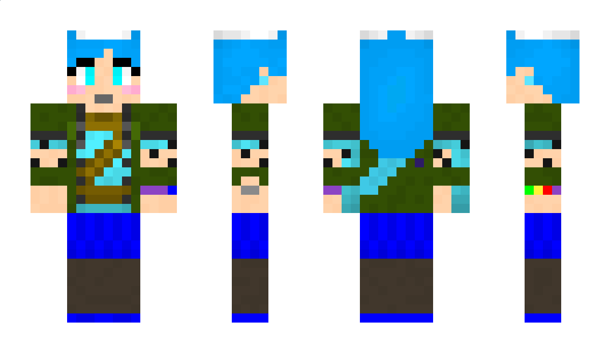 WaterManSeven Minecraft Skin