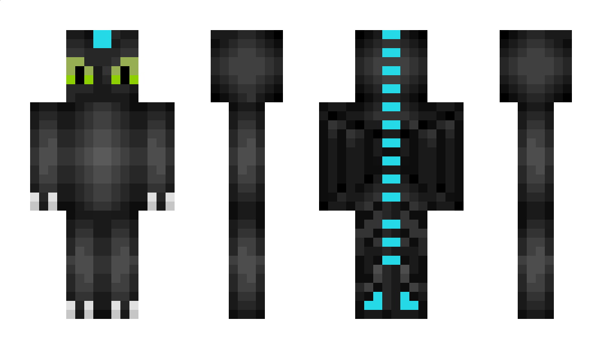 Alpha_Toothless Minecraft Skin