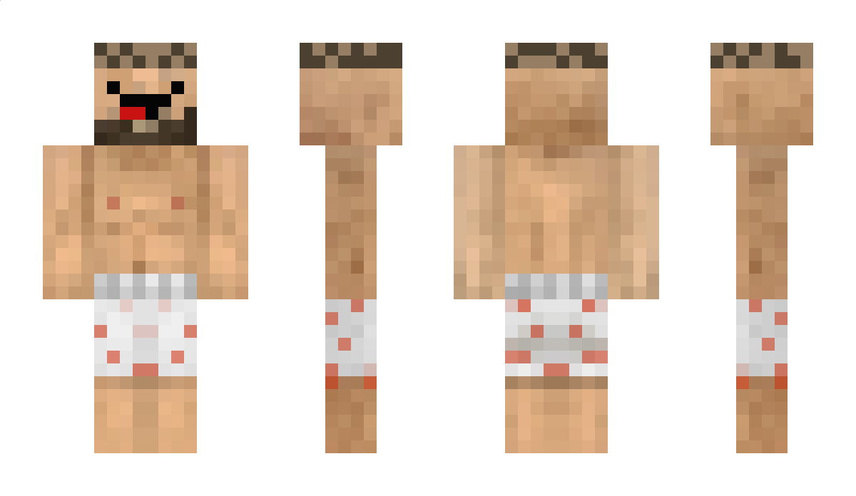 Undressed Minecraft Skin