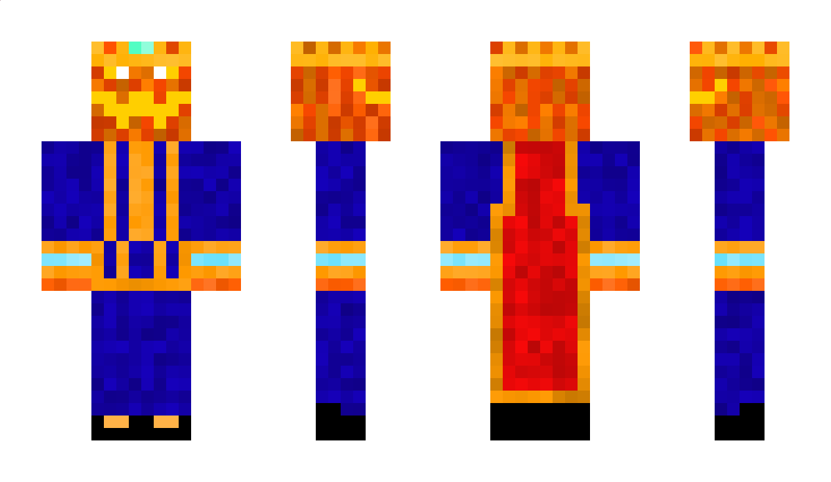 KingPumpkinBrain Minecraft Skin