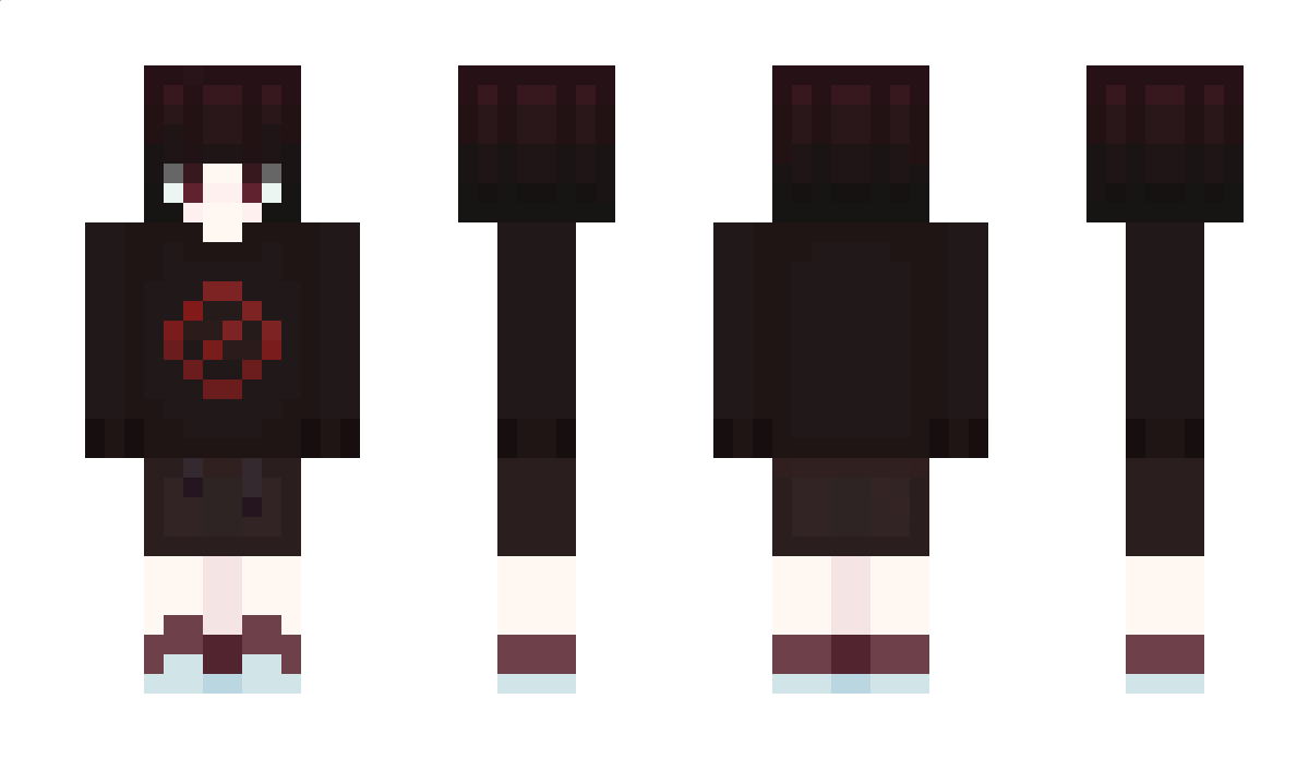 WhiteqpBlack Minecraft Skin