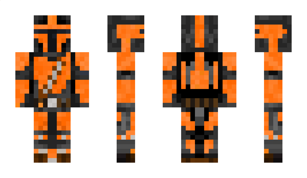 OrangeCreeper1 Minecraft Skin