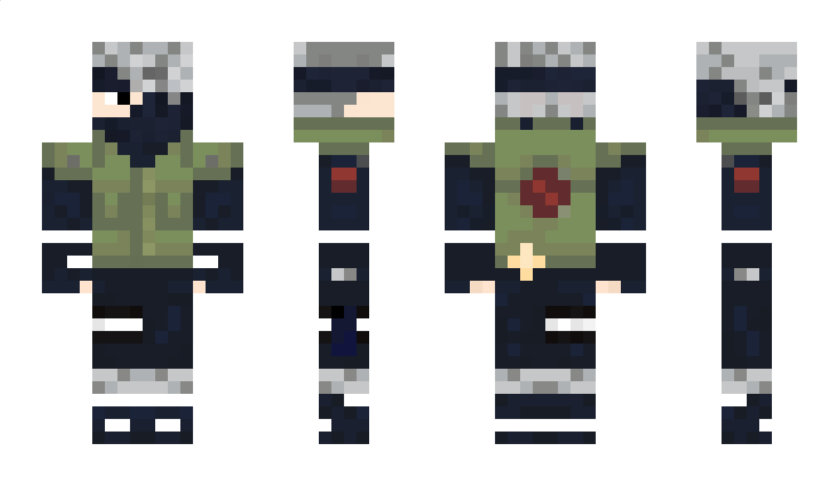 Kakashi__Hatake Minecraft Skin