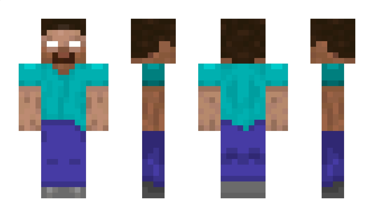 Herobrine_Real Minecraft Skin