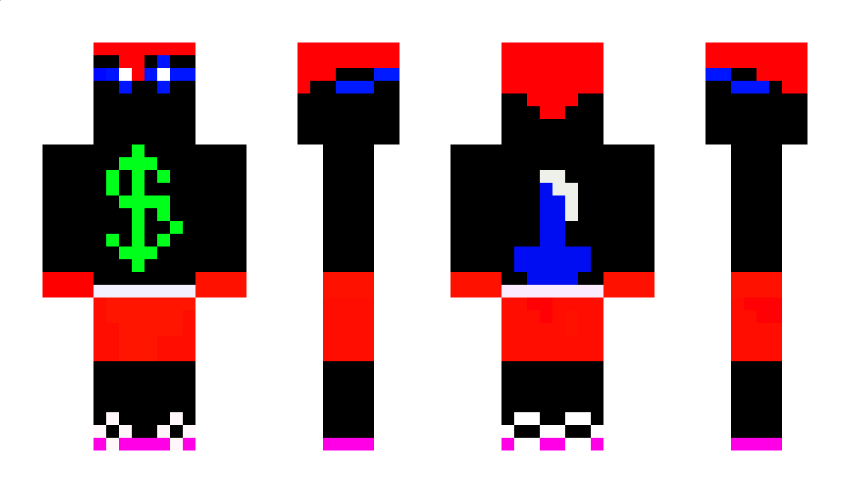 hackedbyltook Minecraft Skin