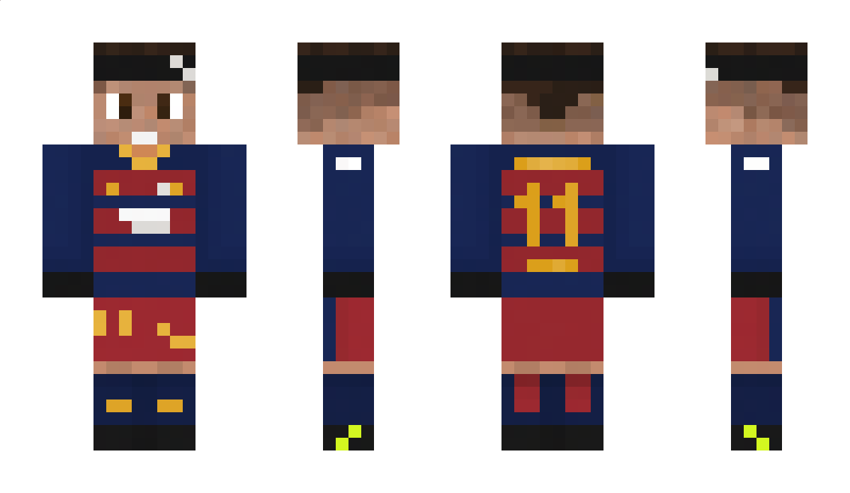SantosNeymar Minecraft Skin
