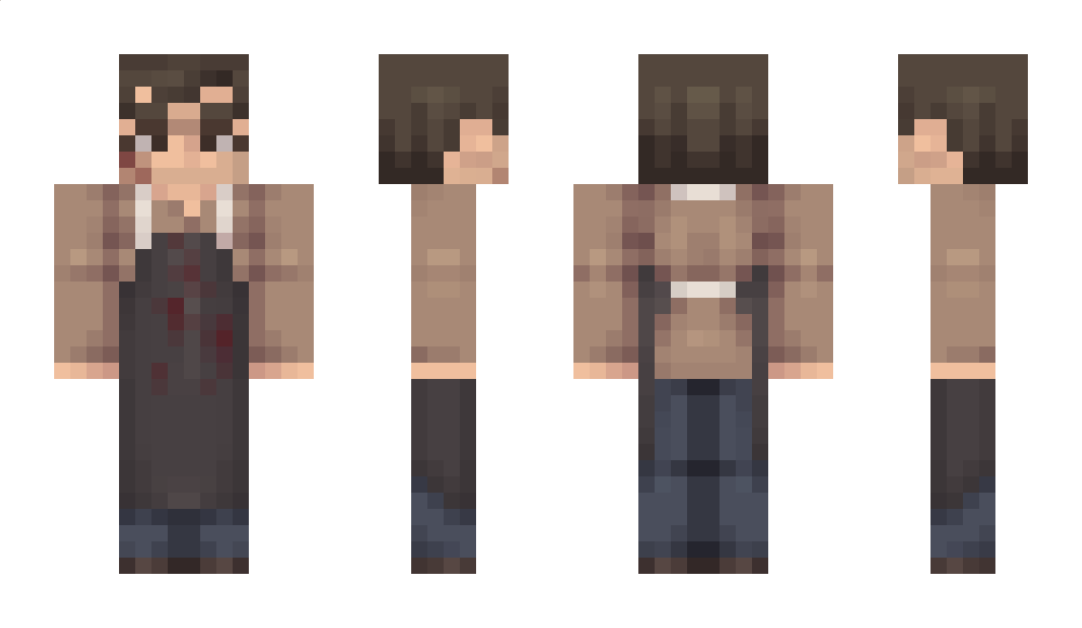 DexterMoser Minecraft Skin