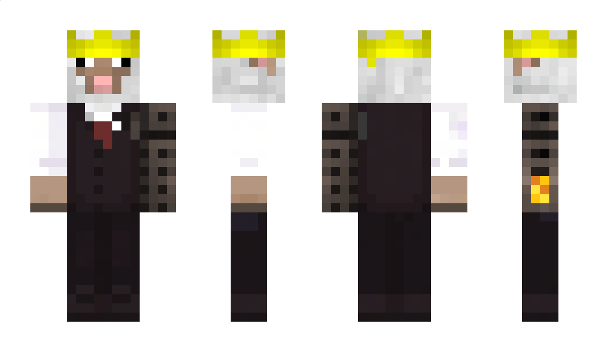 OvelhaKingPNG Minecraft Skin