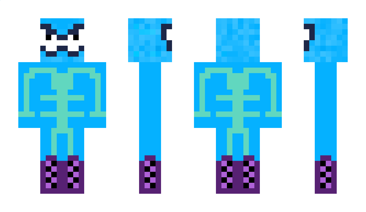 HydroShock1 Minecraft Skin