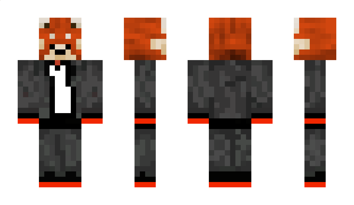 RedCyberPandaz Minecraft Skin