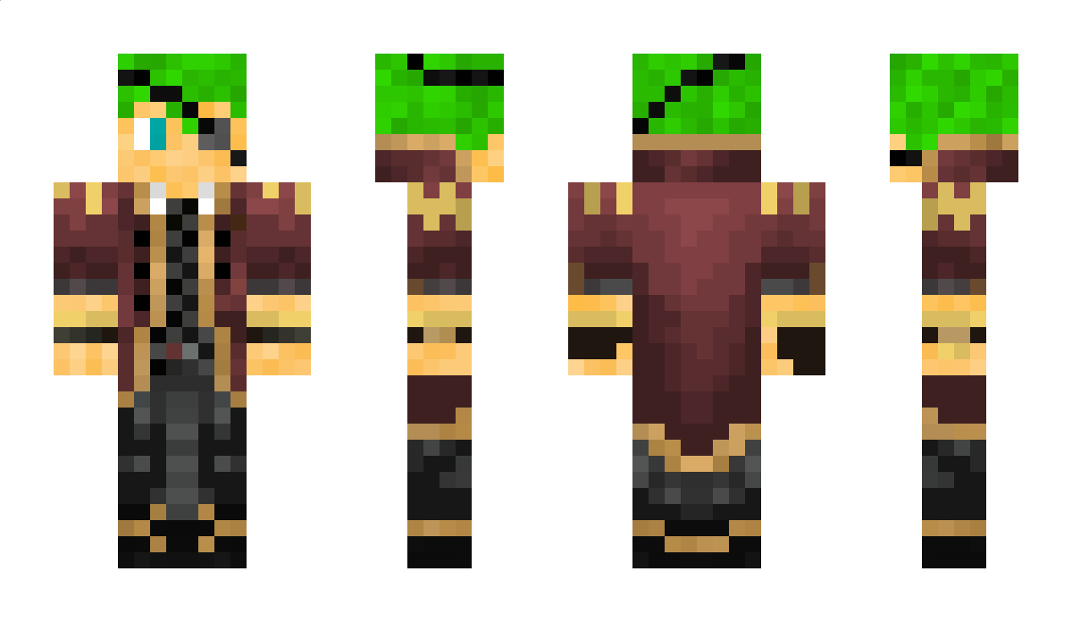 Gree1 Minecraft Skin