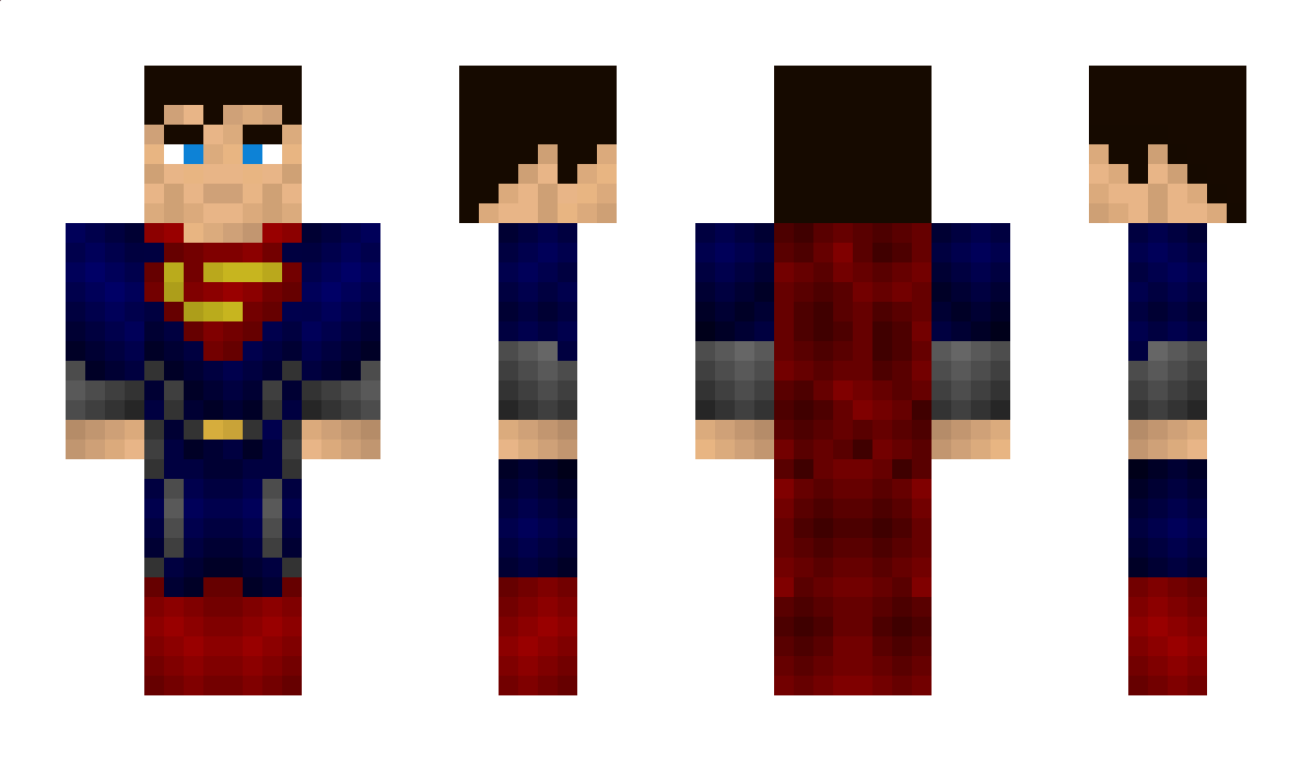 Superman_ Minecraft Skin