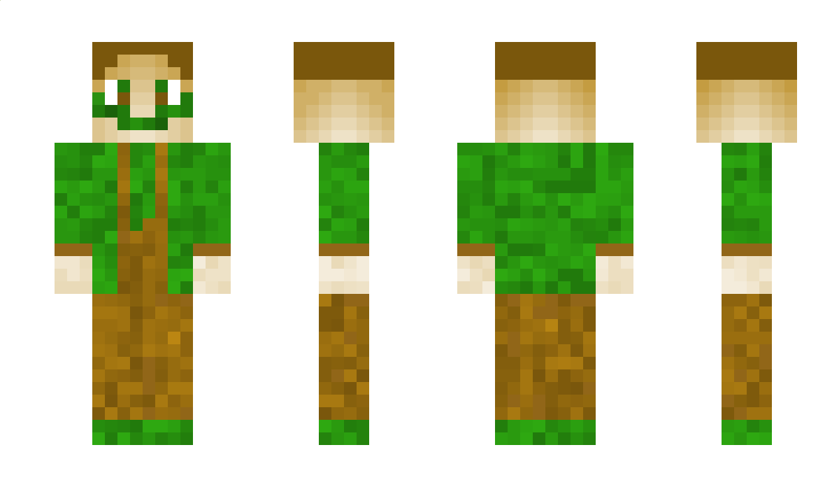 MrTouchGrass Minecraft Skin