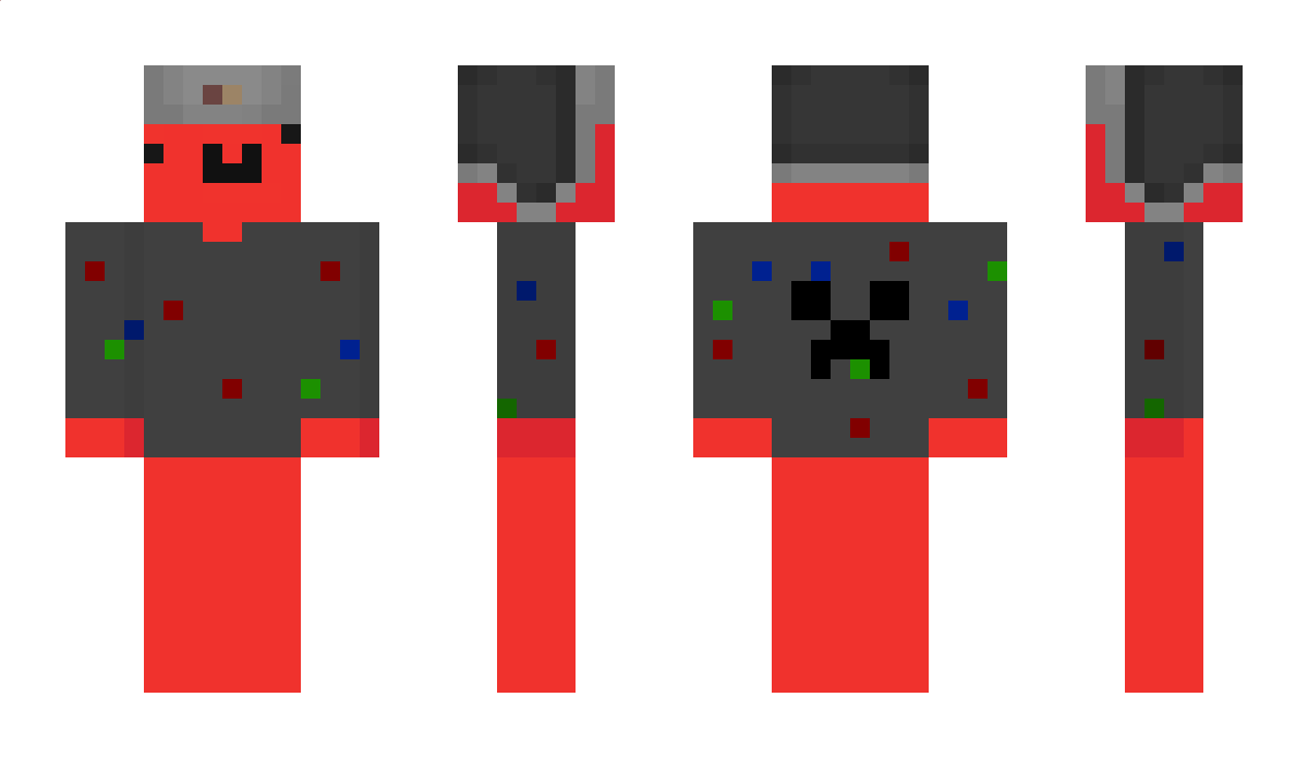 LuchazoNegrazo Minecraft Skin