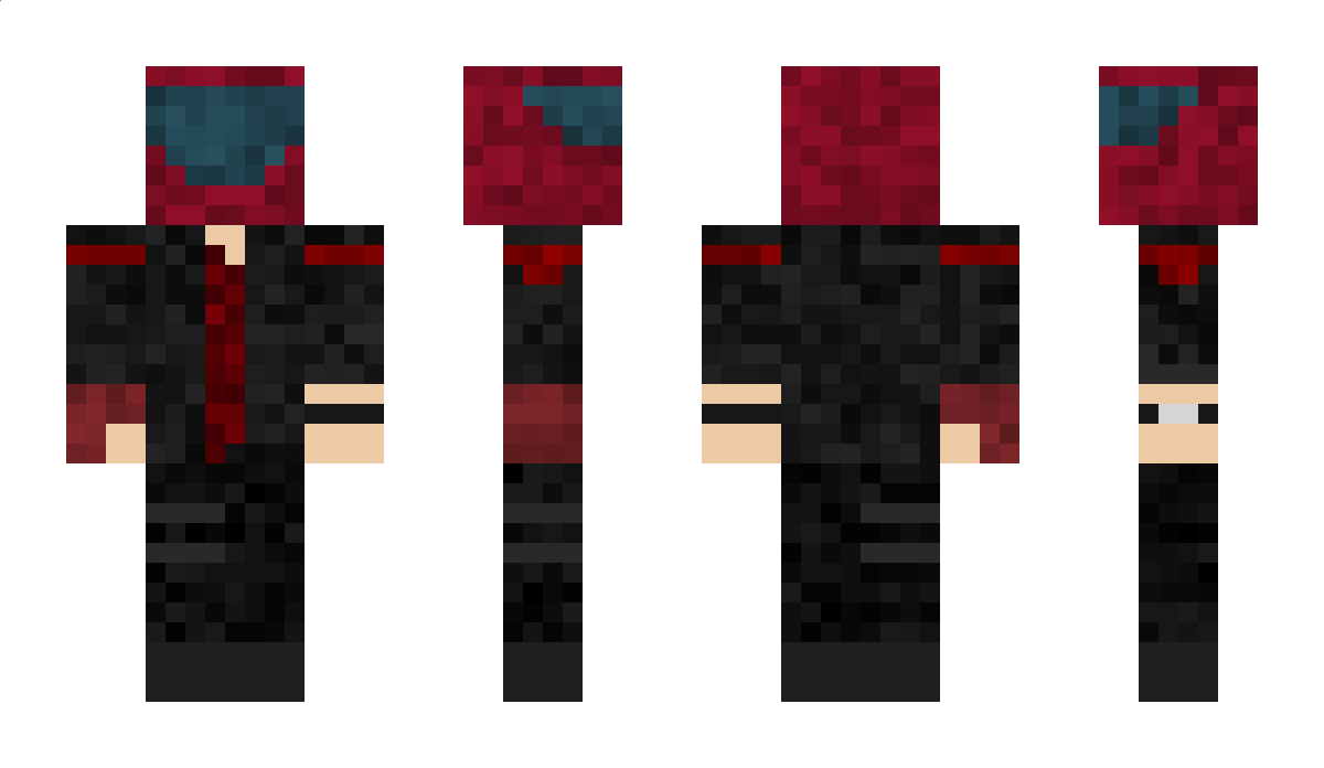 AgentRed111 Minecraft Skin