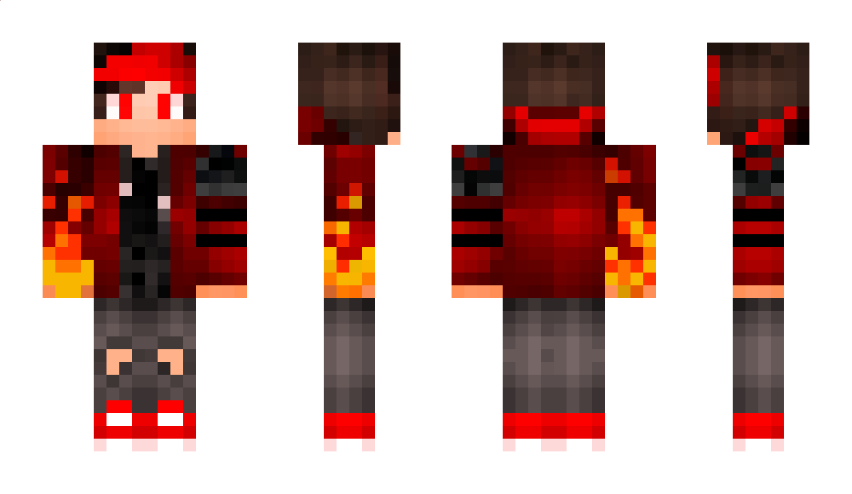 xRedded Minecraft Skin