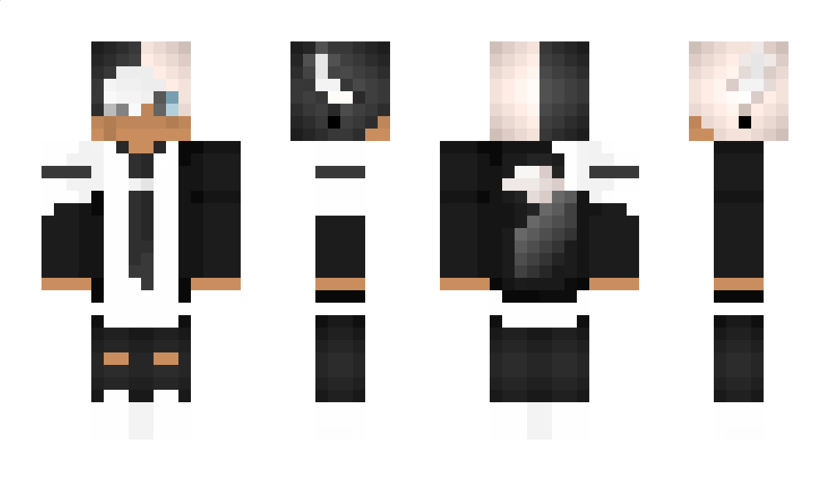 DarkNightWolf Minecraft Skin