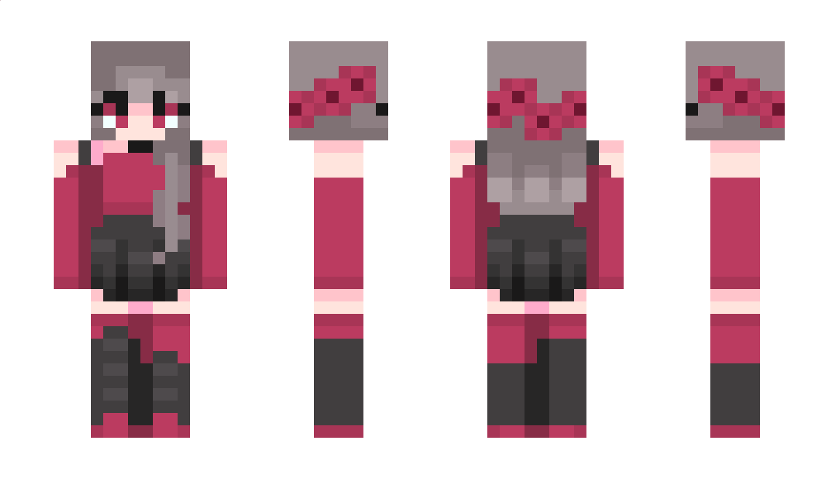 HitomiUzaki Minecraft Skin