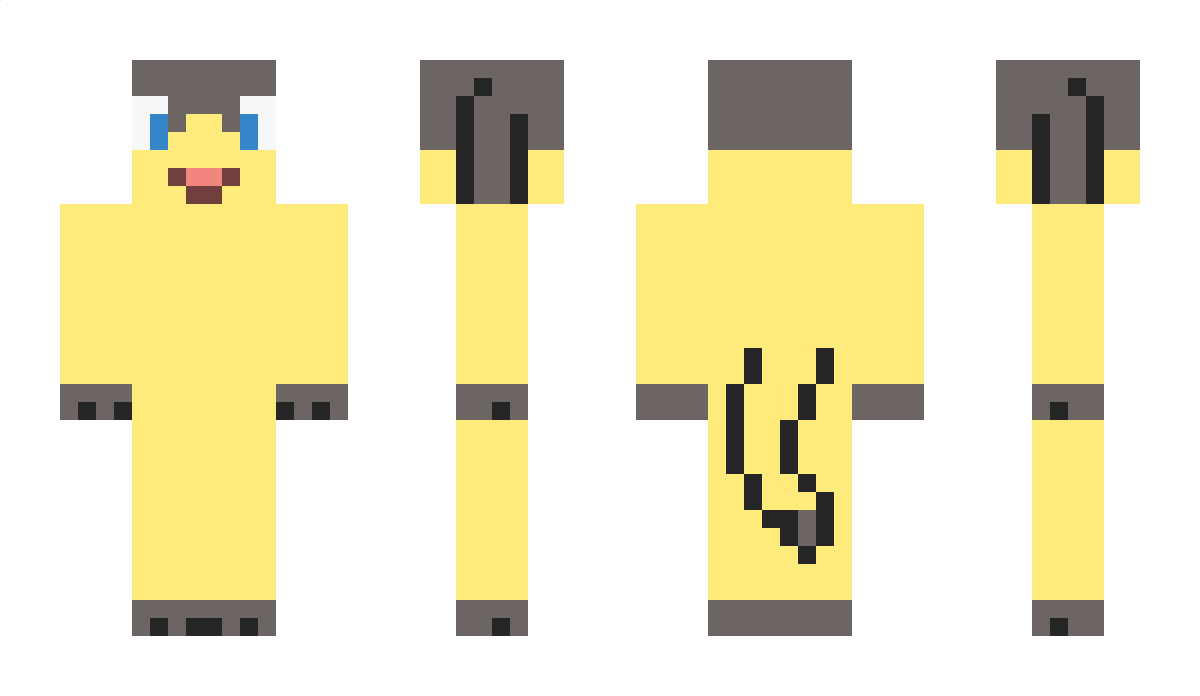 Helioptile Minecraft Skin