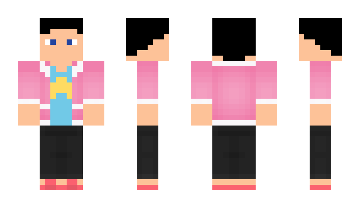 Pinkbatman Minecraft Skin