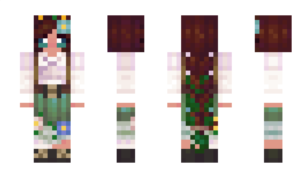 FlowerChildShawn Minecraft Skin