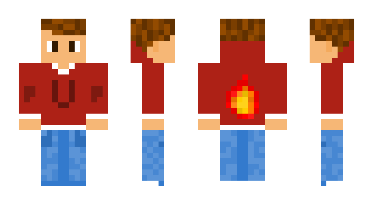TheVCrafter Minecraft Skin