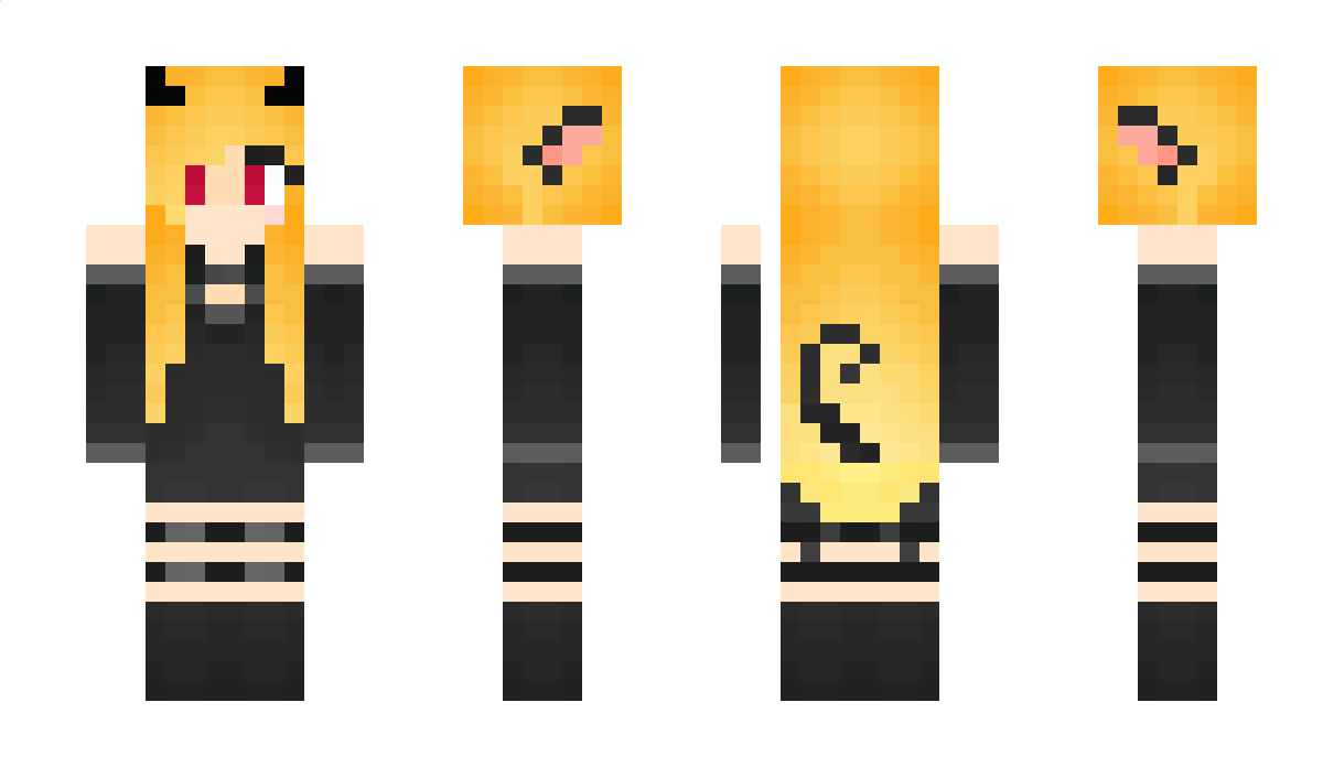 Akiza_Rose Minecraft Skin