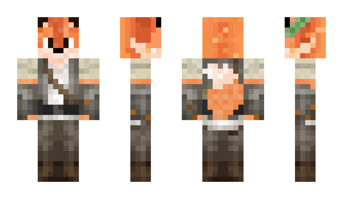 FoxThatRocks Minecraft Skin