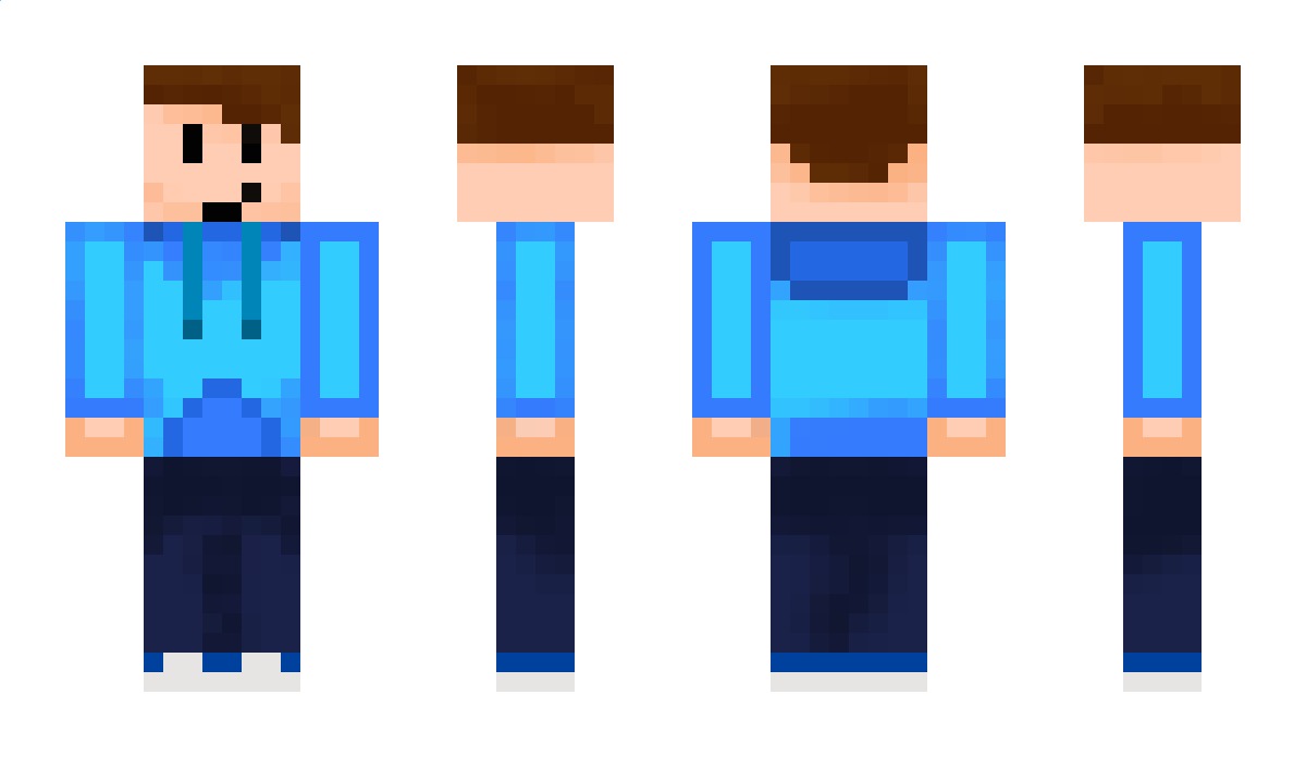 BlueToonsYT Minecraft Skin