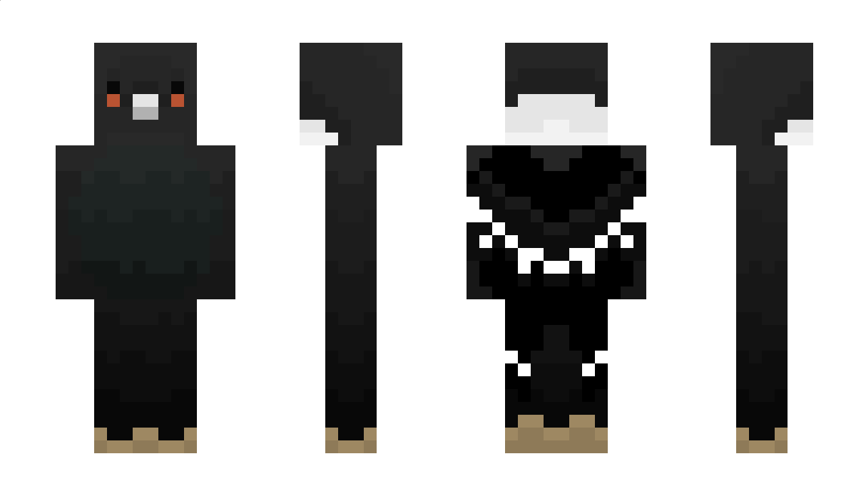 Gymnorhina Minecraft Skin