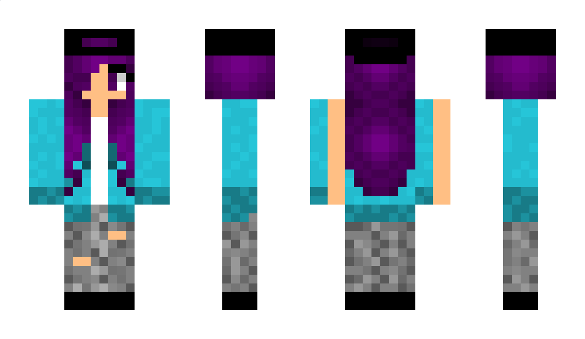 Viol3t700 Minecraft Skin