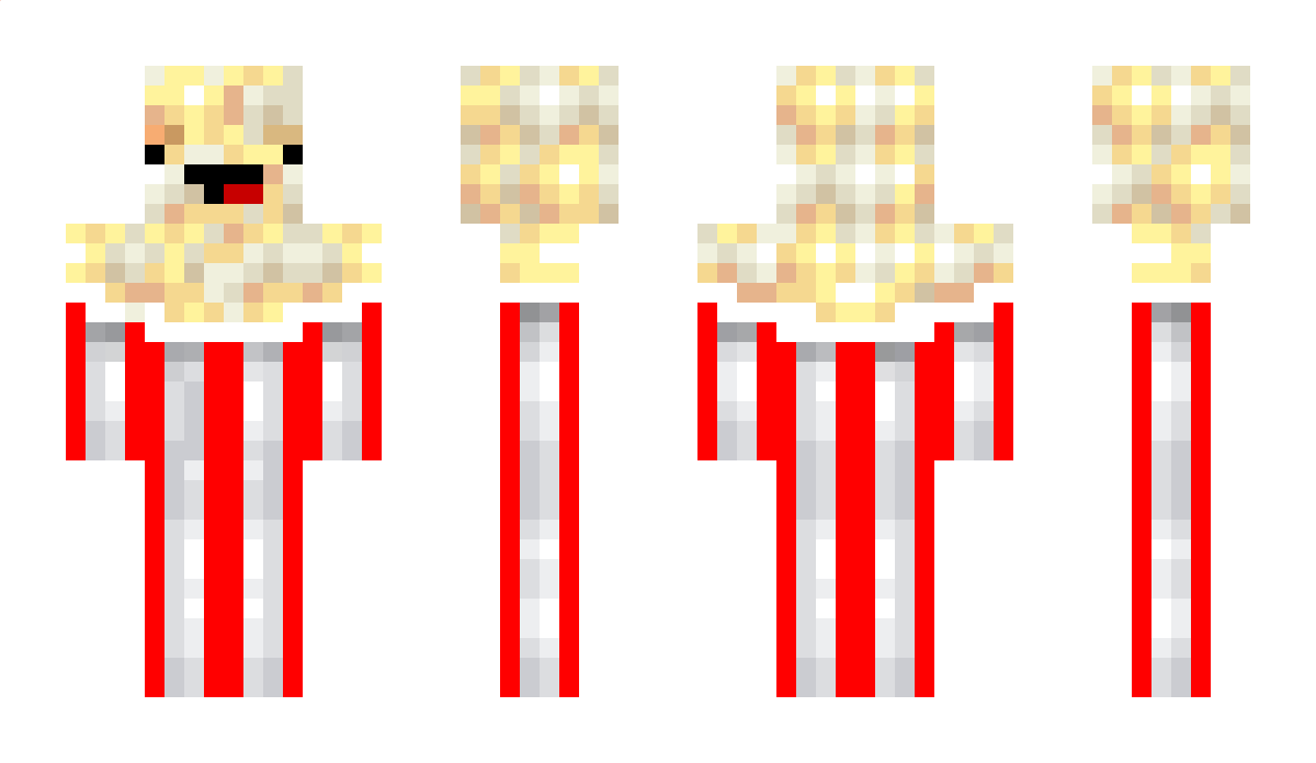 PopcornGaming Minecraft Skin