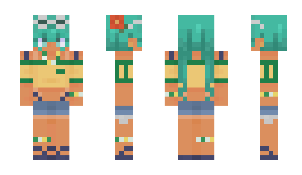 Brazilian_Miku Minecraft Skin