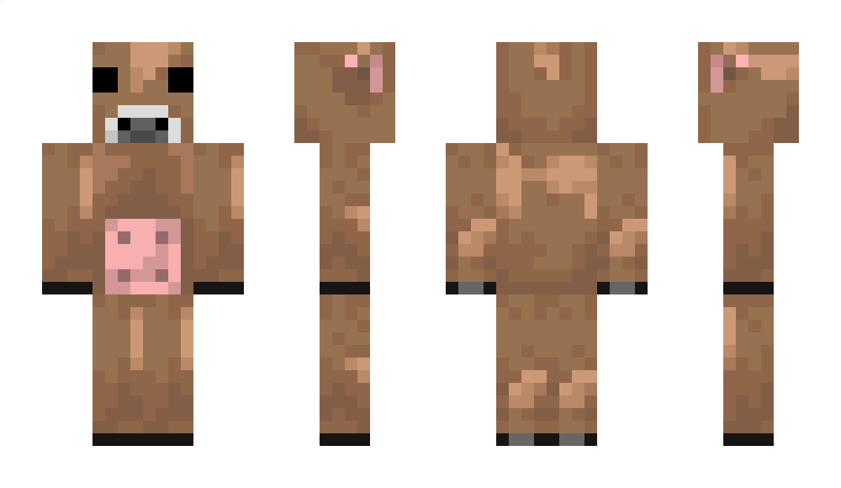 brown_mooshroom Minecraft Skin