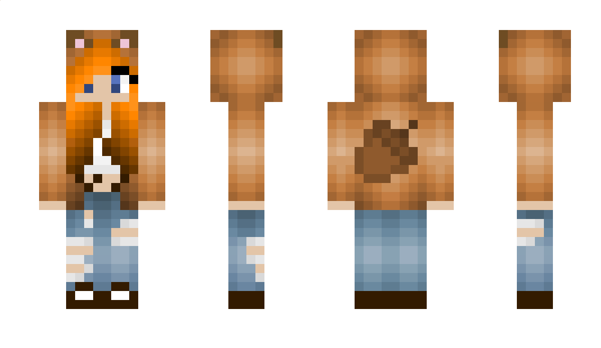 AmberSquirrel Minecraft Skin