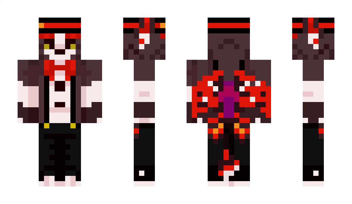 REDPHO3N1X Minecraft Skin