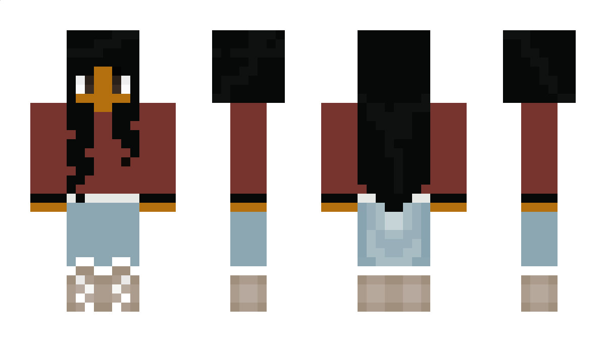 MrsChocoNert Minecraft Skin