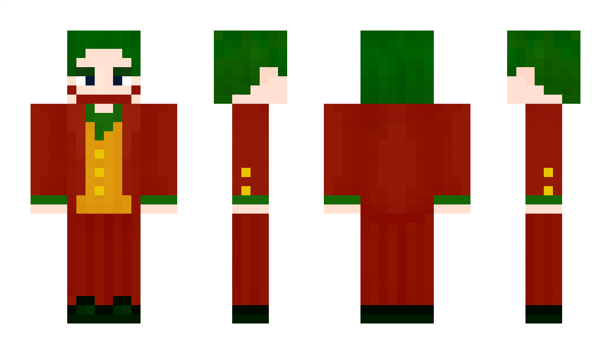 Joker2b2t Minecraft Skin