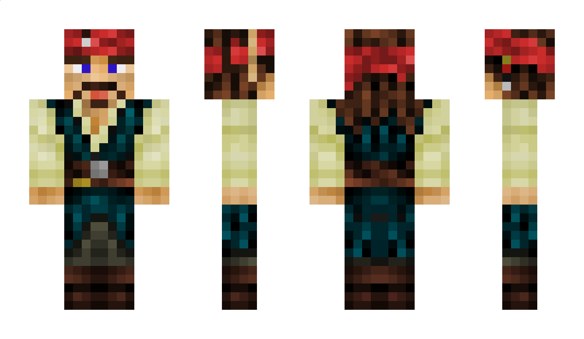 JohnnyDepp Minecraft Skin