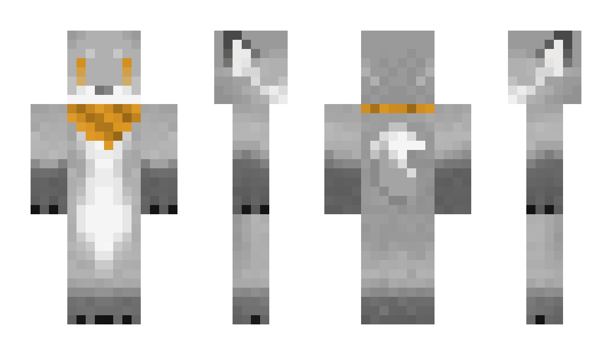 GreyFox Minecraft Skin