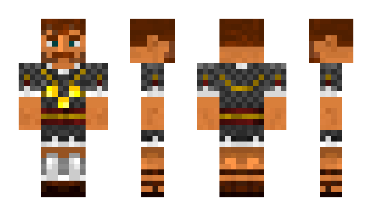 CyberCenturion Minecraft Skin