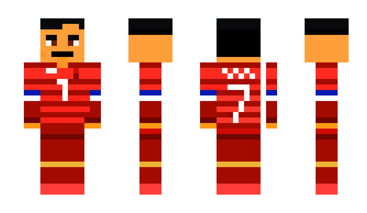 CristianRonaldo Minecraft Skin