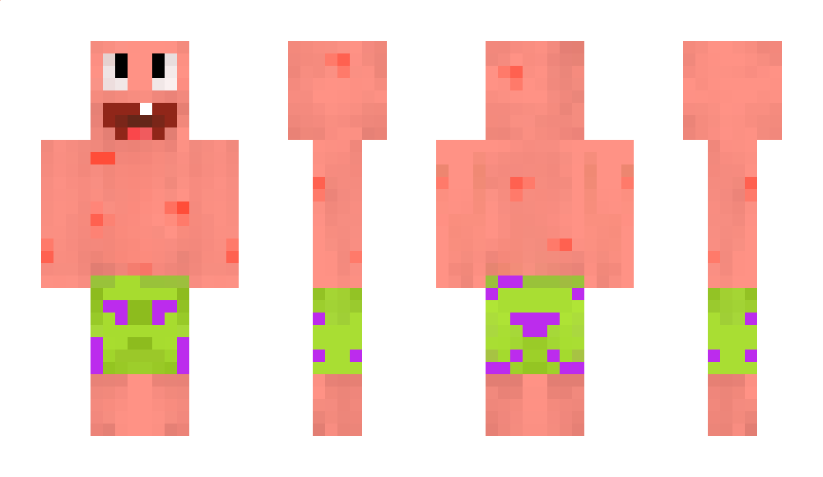 PatrickStarfish Minecraft Skin