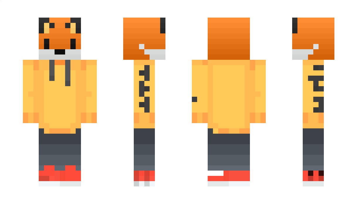 Nubafoxy Minecraft Skin